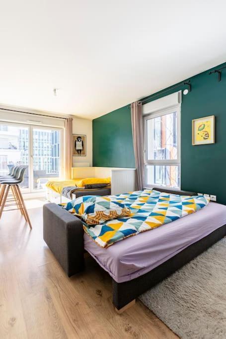 Grand Appartement , Paris La Defense Arena, 50 Metres De La Gare, 15 Min Champs Elysees Nanterre Ngoại thất bức ảnh